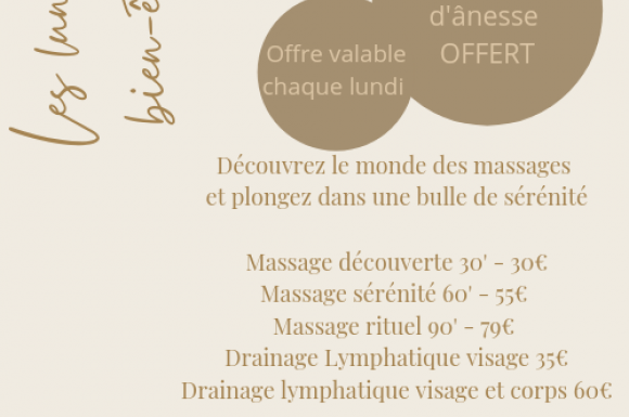 Massage relaxant institut de beauté La Fouillouse