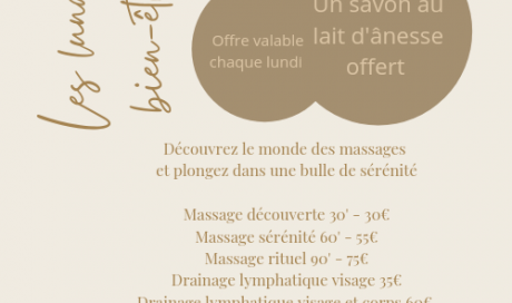 Massage relaxant dans votre institut de beauté La Fouillouse